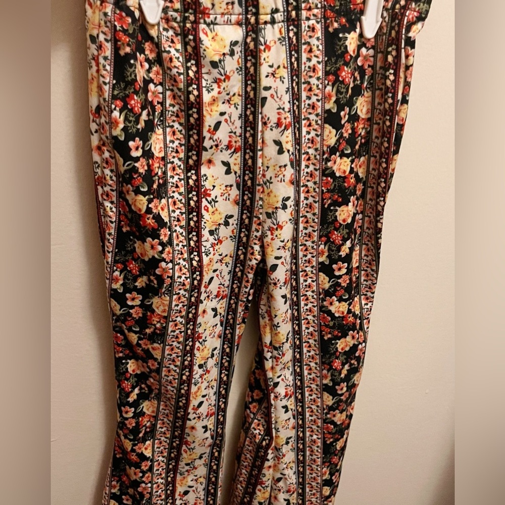 Floral pants slacks